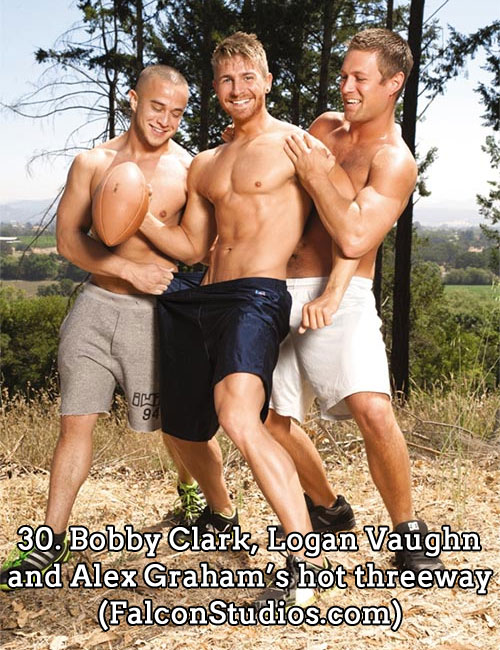30. Bobby Clark, Logan Vaughn and Alex Graham