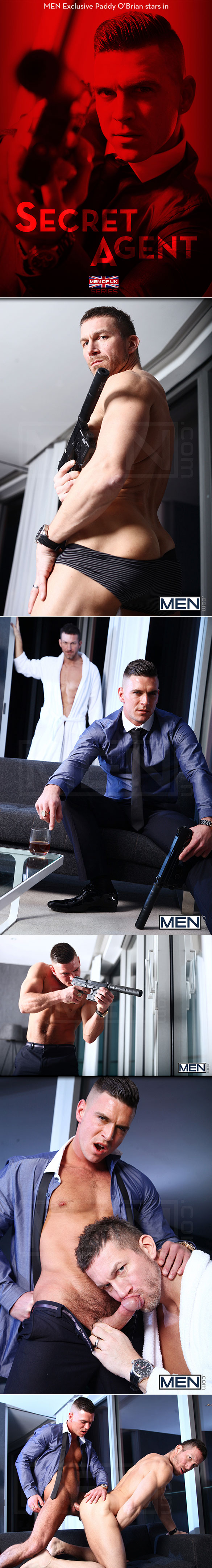 Men.com: Paddy O'Brian pounds Tomas Brand in "Secret Agent, Part 1"